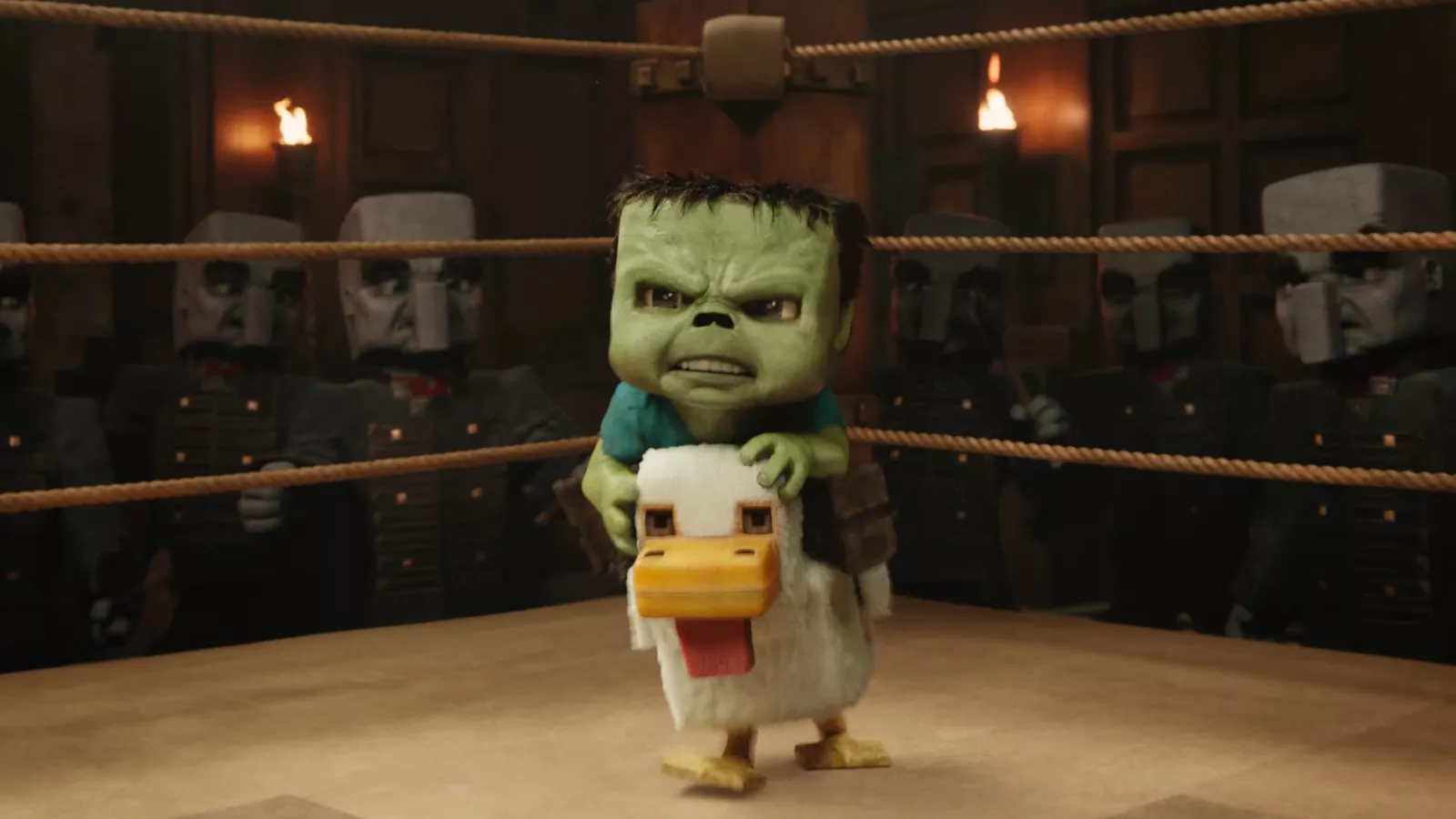 Minecraft movie's Chicken Jockey feels like an unlikely Rocky Horror moment  for Gen Z | Eurogamer.net