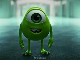 Mike Wazowski Scaring Scene at Monsters University