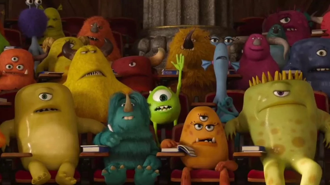 Monsters University: Studying Montage - YouTube