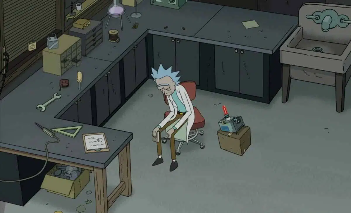 El momento más triste de Rick y Morty