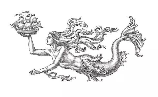 1,200+ Siren Mythology Stock Illustrations, Royalty-Free Vector Graphics &  Clip Art - iStock