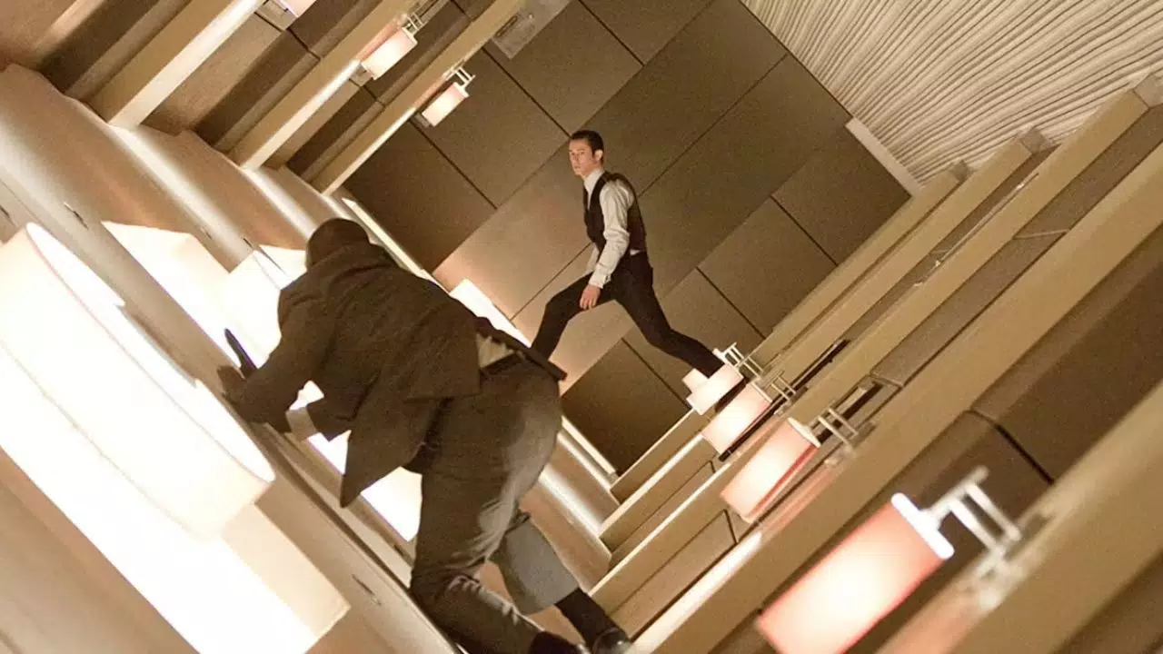 Joseph Gordon-Levitt as Arthur in Inception