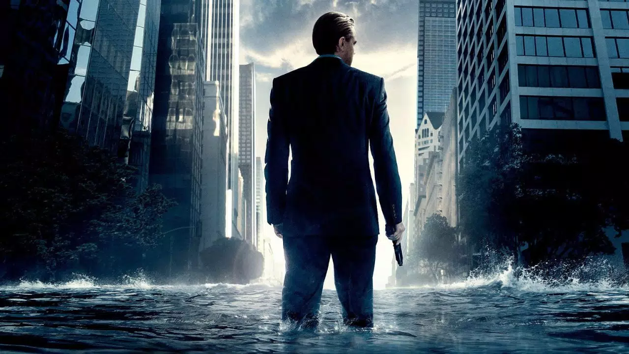 Leonardo DiCaprio as Cobb in Inception