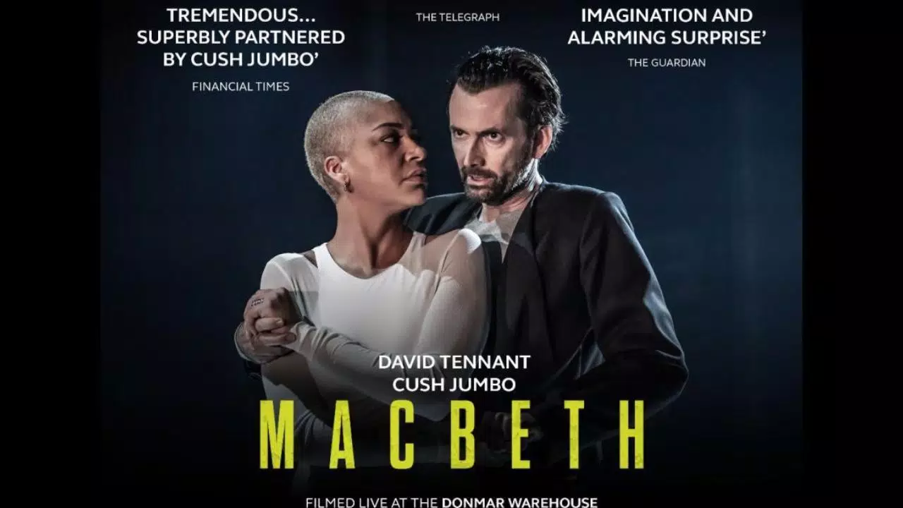 David Tennant and Cush Jumbo in Macbeth