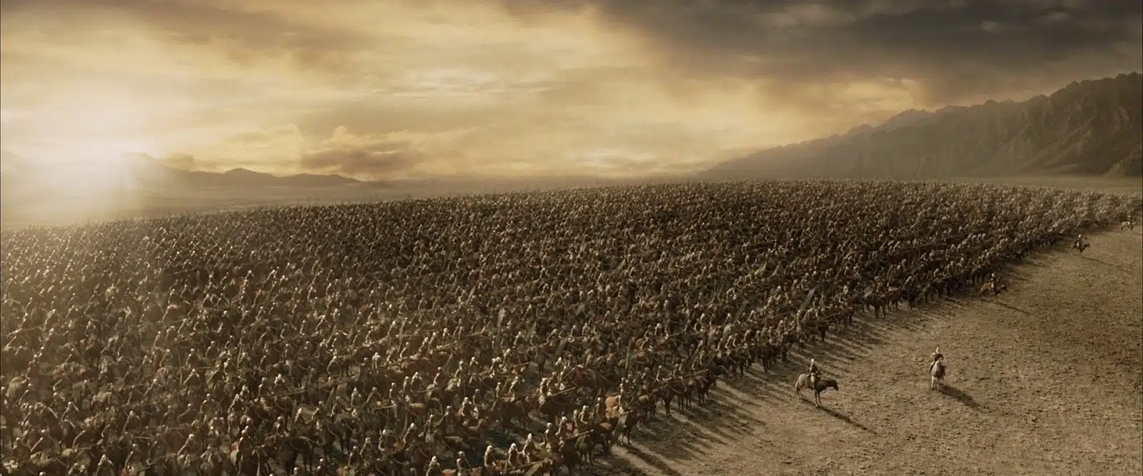 Cinemocion, página sobre cine y emoción: Instantes de cine: la carga de los Rohirrim