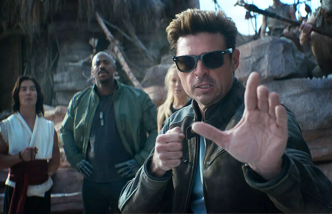 Karl Urban as Johnny Cage in Mortal Kombat 2