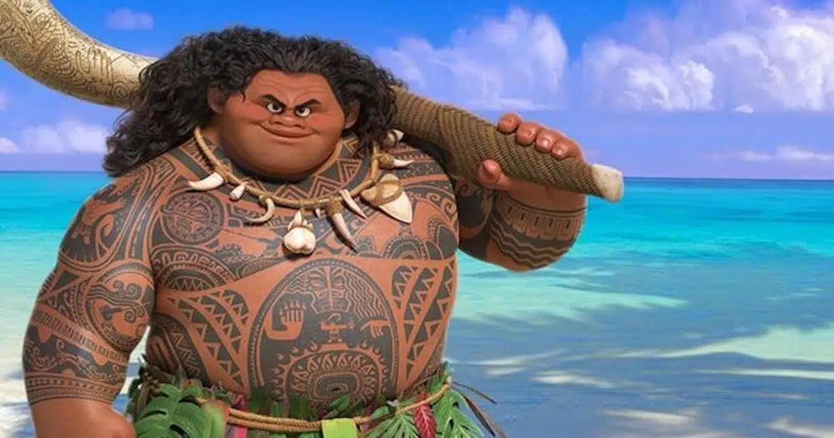 All Of Maui's Tattoos In 'Moana' Show How Culturally Important The Demigod  Is