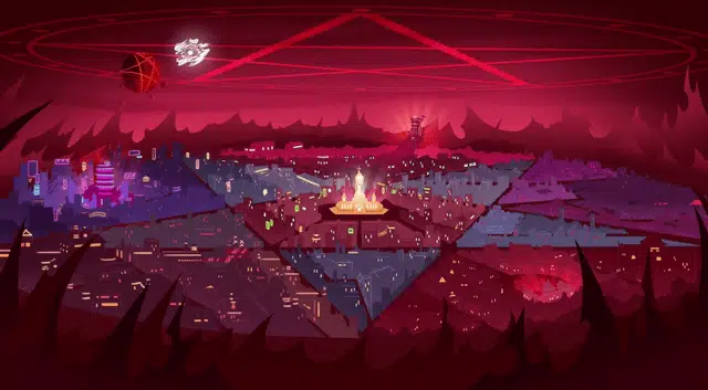 r/HazbinHotel - Pentagram City is unbelievably tiny