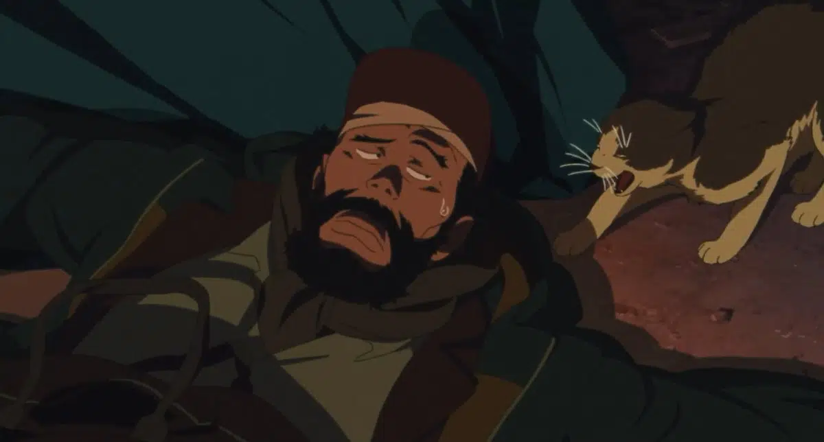 We're bums, not action movie stars!