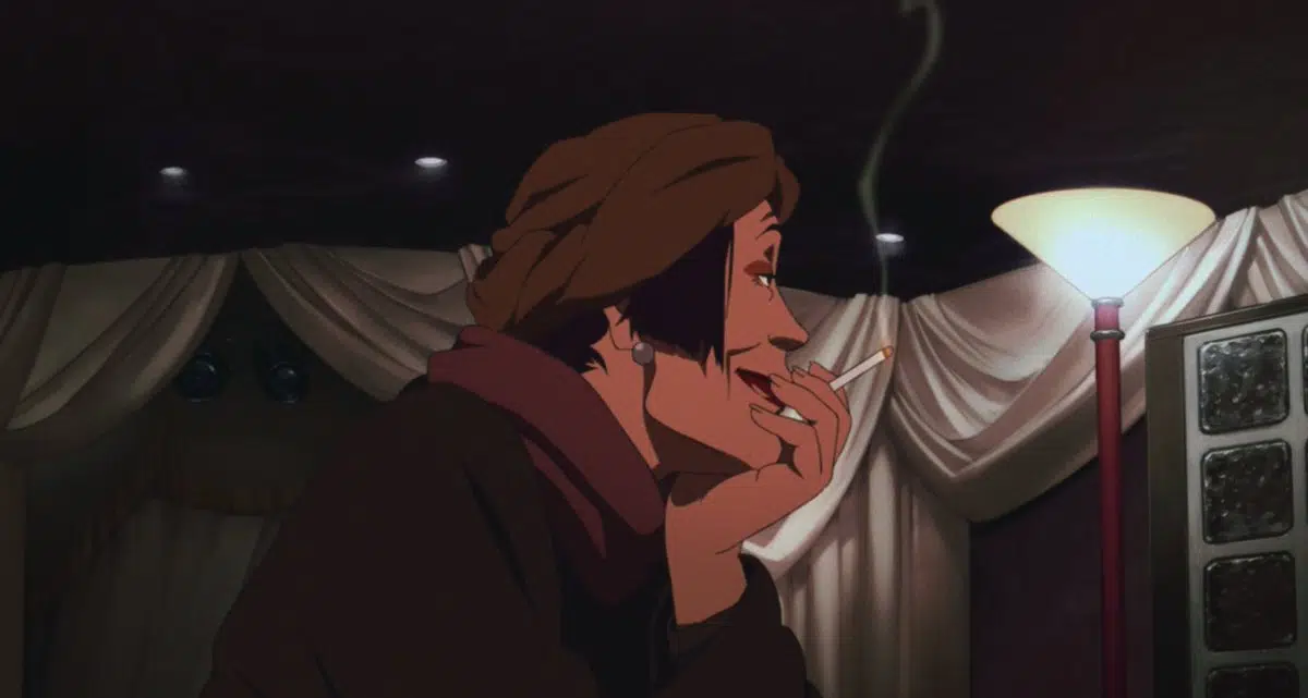 Happy #TransDayOfVisibility from everyone's favorite mama, Hana. ❤️ Movie: TOKYO  GODFATHERS from Satoshi Kon