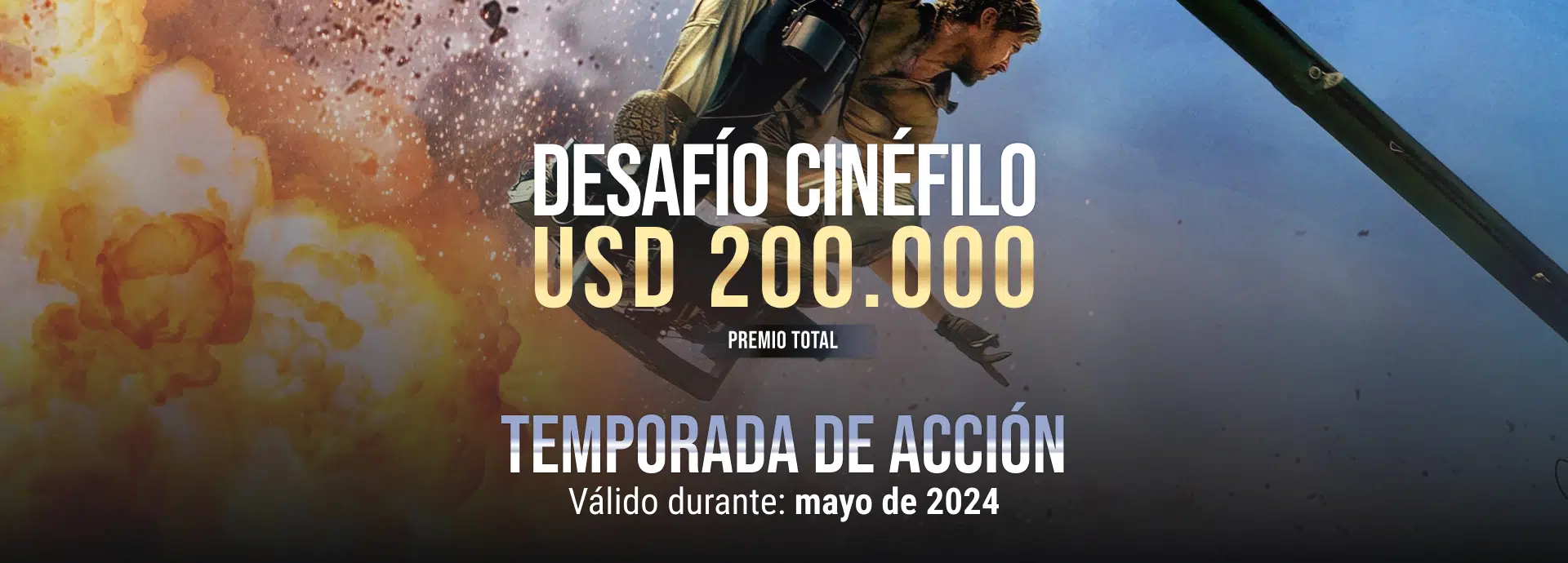 Desafio cinefilo en mayo 2024: Temporada de accion