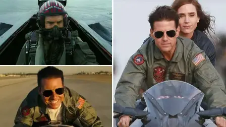 Tom Cruise dirigindo um avião aos 60 anos. Um filme que deve assistir. Top Gun 2_peliplat