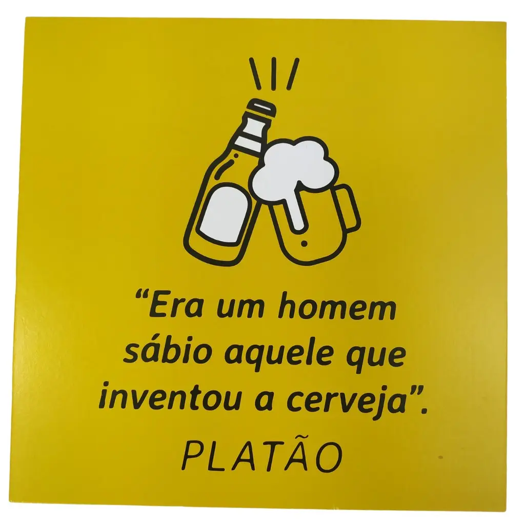 Frase Platão cerveja