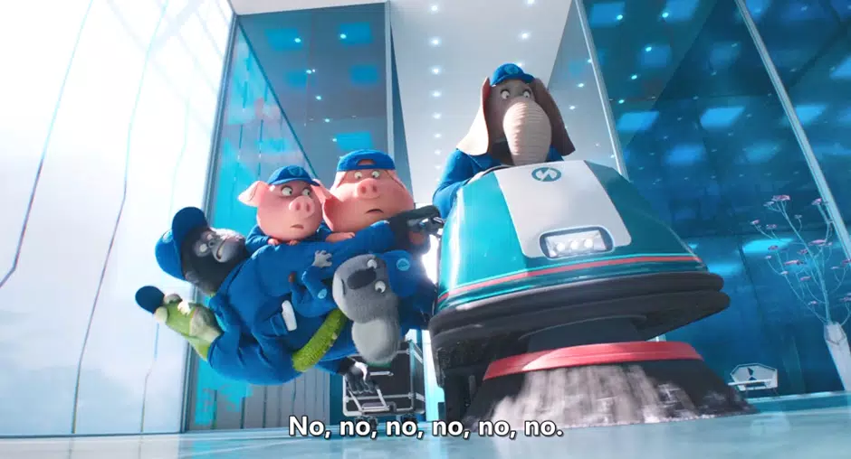 Sing 2: ¡Ven y canta de nuevo! es una aventura de fantasía desde el comienzo hasta el final, diseñada especialmente para los introvertidos.