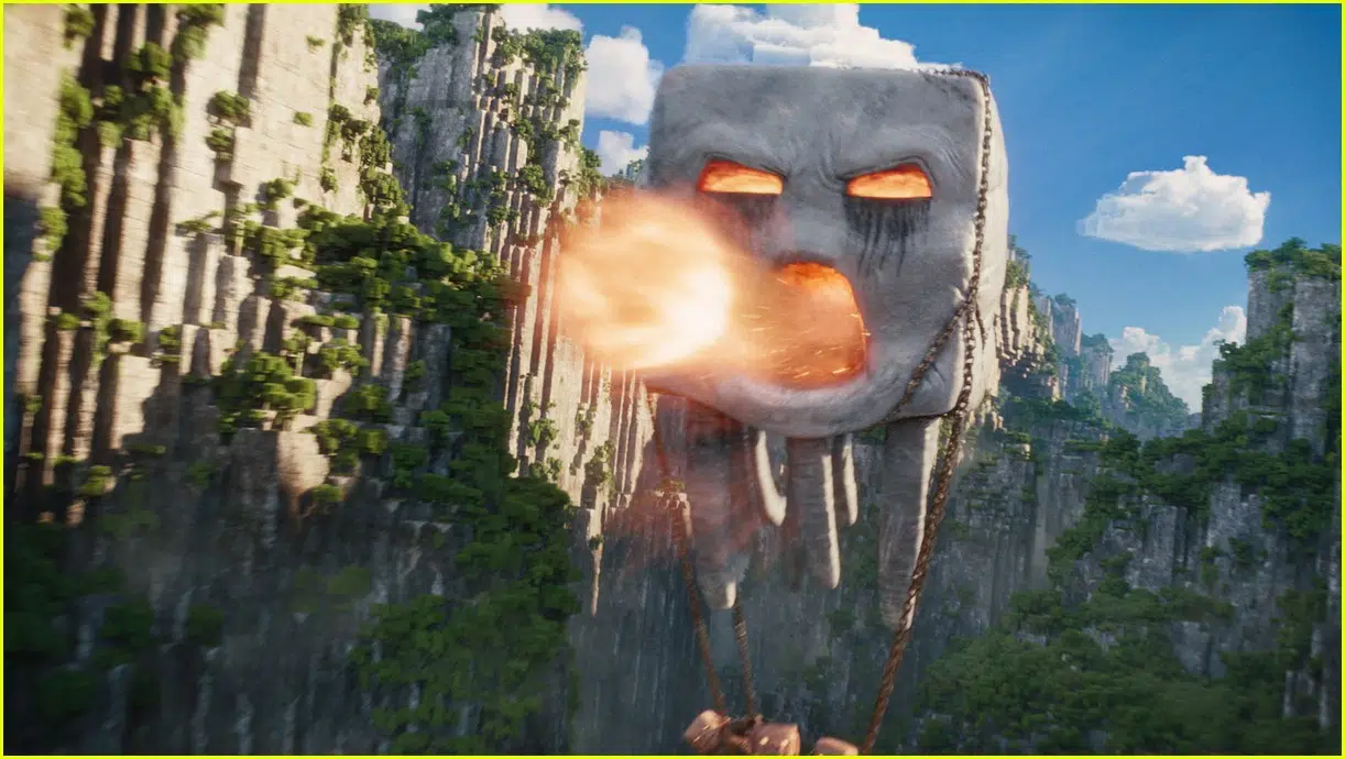 A Minecraft Movie': Jennifer Coolidge Makes a Cameo In New Trailer - Watch Now!: Photo 5130276 | Danielle Brooks, Emma Myers, Jack Black, Jason Momoa, Jennifer Coolidge, Minecraft, Movies, Sebastian Eugene Hansen,