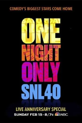Saturday Night Live: 40th Anniversary Special_peliplat