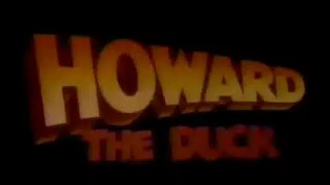 Howard the Duck 1986 TV trailer