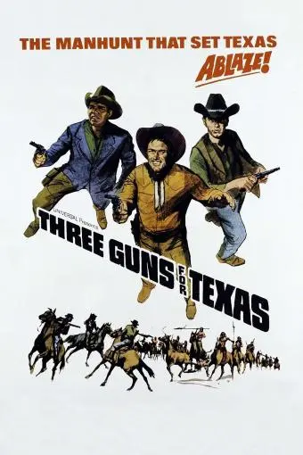 Three Guns for Texas_peliplat