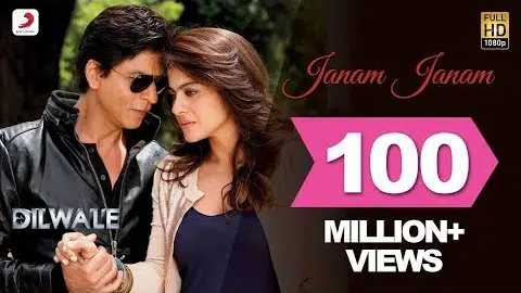 Janam Janam – Dilwale | Shah Rukh Khan | Kajol | Pritam | SRK | Kajol | Lyric Video 2015