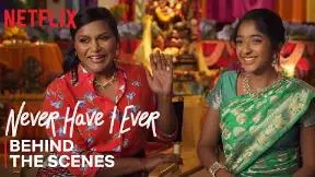 Never Have I Ever | Mindy Kaling & Maitreyi Ramakrishnan Celebrate Ganesh Puja Episode | Netflix_peliplat