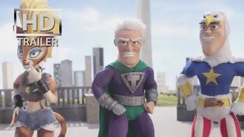 Super Mansion | official tailer US (2015) Bryan Cranston Crackle SDCC