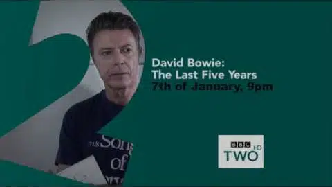 David Bowie – The Last Five Years – Nacho’s Trailer - 2017
