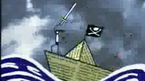 CUTTLAS MICROFILMS- Cabecera de la serie de animación.