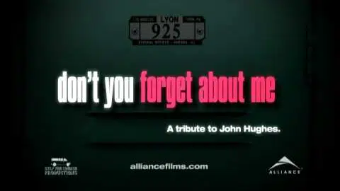 Don't You Forget About Me - Official Teaser - John Hughes Documentary
