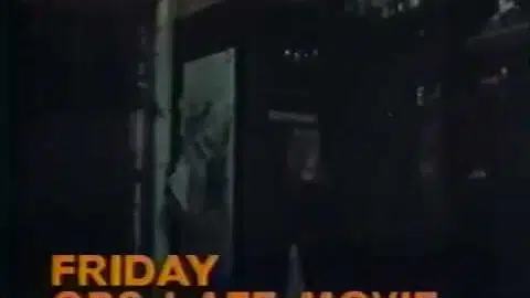 CBS Late Movie promo The Last Wave 1981