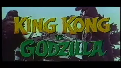 King Kong vs. Godzilla - ( 1963 U.S. Version)