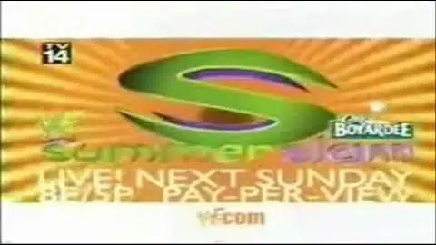 WWF Summerslam 2000 Commercial