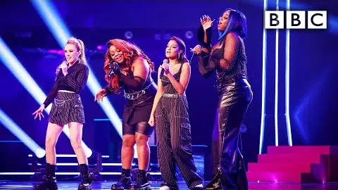 Nostalia's harmonies! Those silouhettes! Everything!!! 👏😍 @Little Mix The Search - BBC
