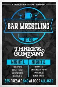 Bar Wrestling 31: Three's Company - Tag 2_peliplat