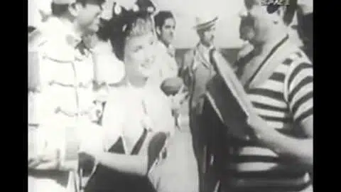 Escena de "La Casta Susana" (1944) en Atlántida (Uruguay)
