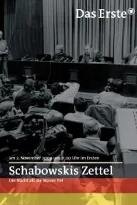 Schabowskis Zettel - Die Nacht, als die Mauer fiel_peliplat