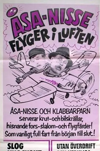 Åsa-Nisse flyger i luften_peliplat