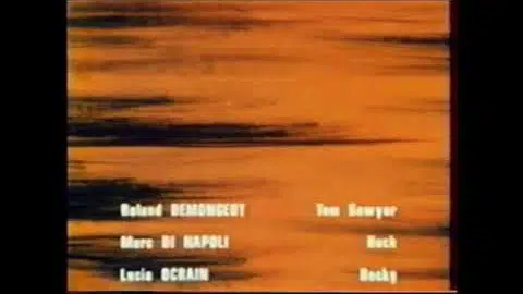 'Les Aventures de Tom Sawyer et Huchleberry Finn' - French Title & End Credits