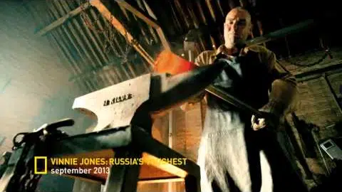 BRAND NEW VINNIE JONES: RUSSIA'S TOUGHEST ON NAT GEO TV THIS SEPT
