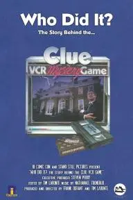 Who Did It? The Story Behind the Clue VCR Mystery Game_peliplat