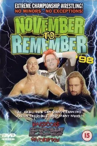 ECW November to Remember 1998_peliplat