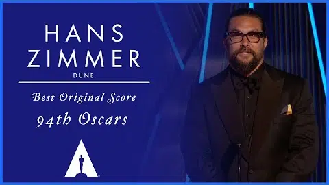 Hans Zimmer Wins Best Original Score for 'Dune' | 94th Oscars