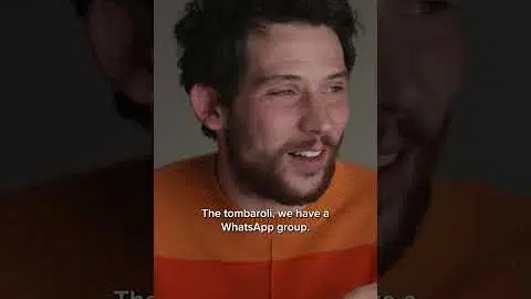 Josh O'Connor on the Italian Cast