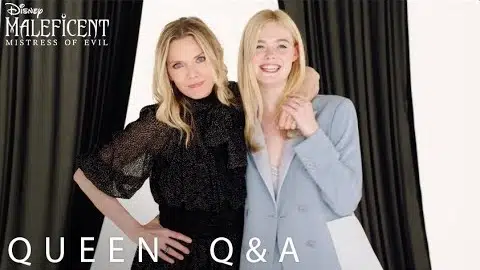 Queen Q&A with Michelle Pfeiffer & Elle Fanning