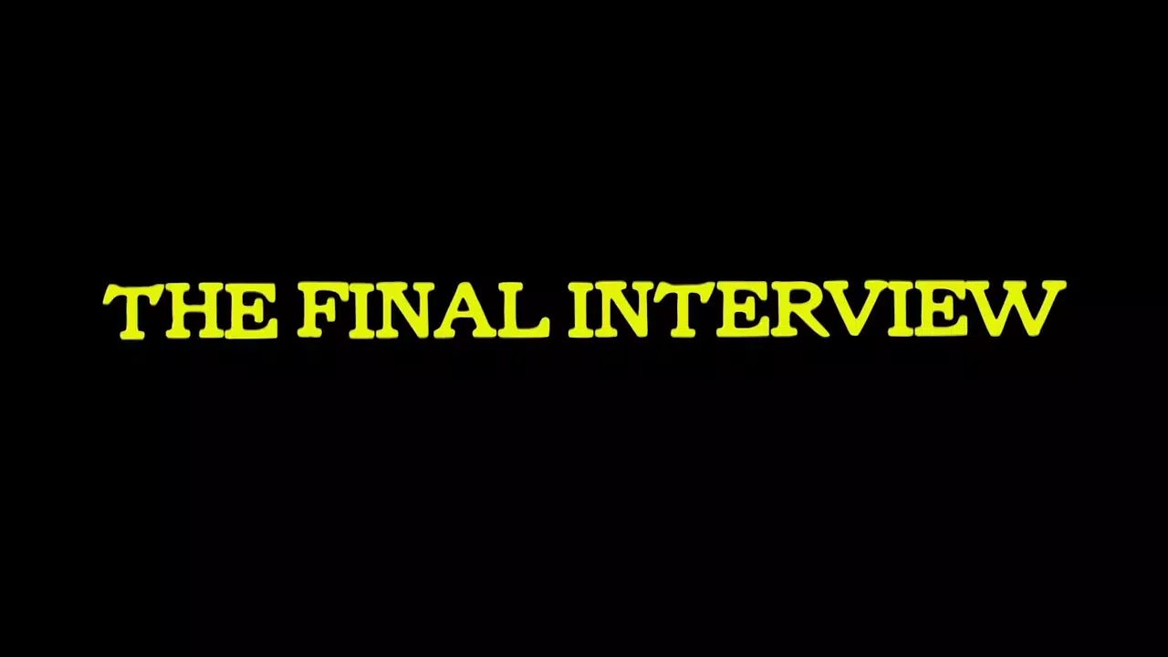The Final Interview - Official Trailer