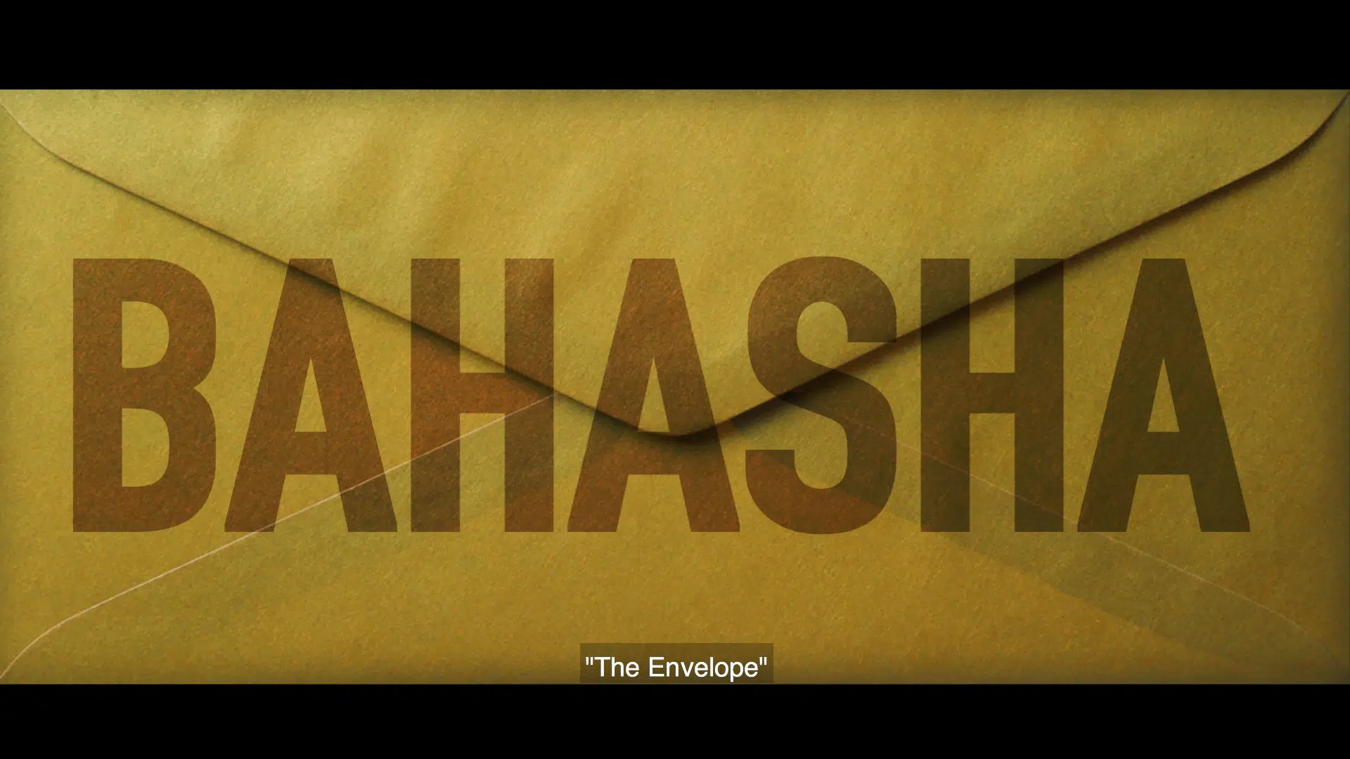 Bahasha - The Envelope - Official Trailer