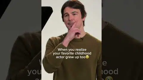 Just my favorite actor from my childhood all grown up