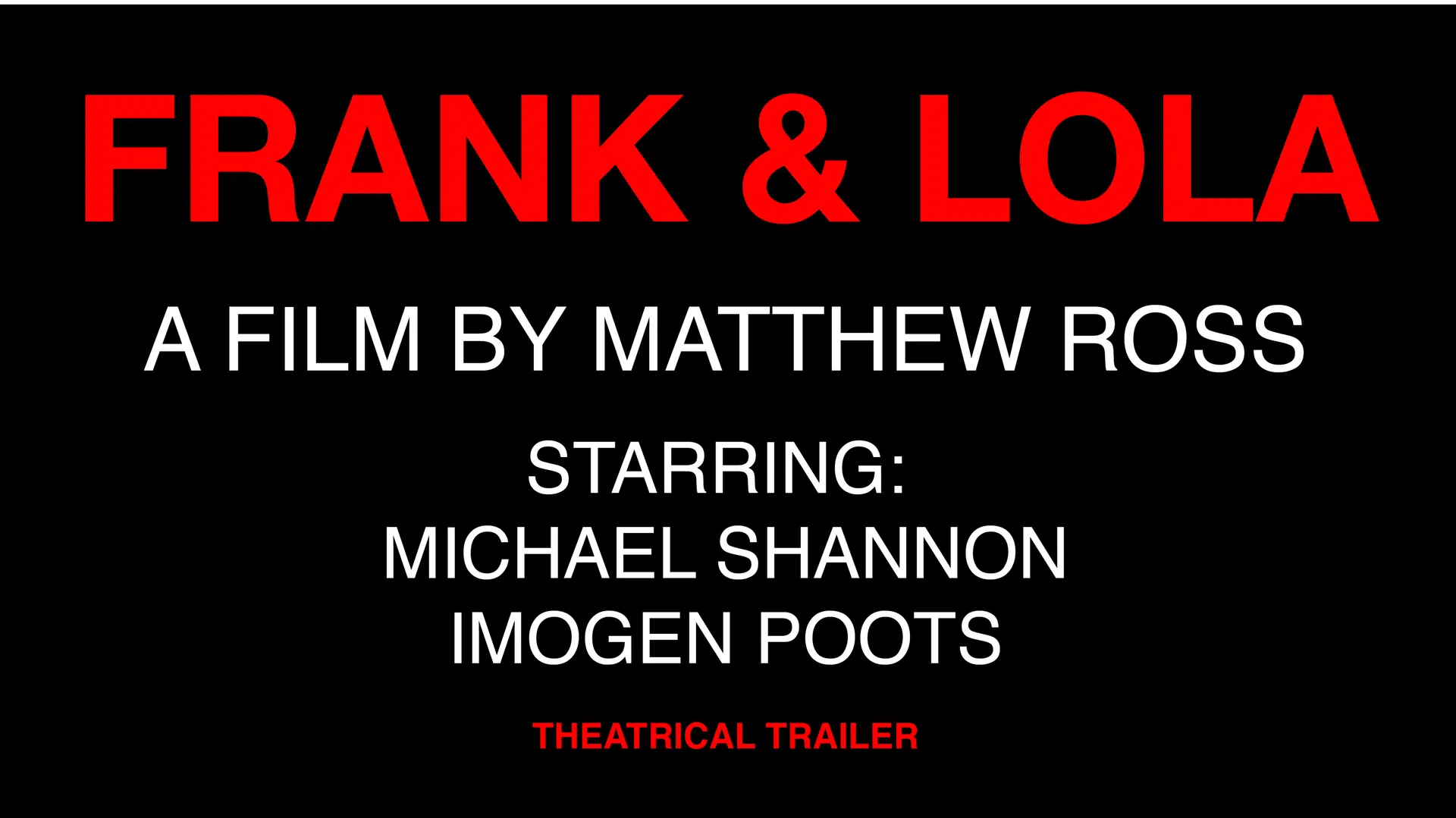 Official Theatrical Trailer